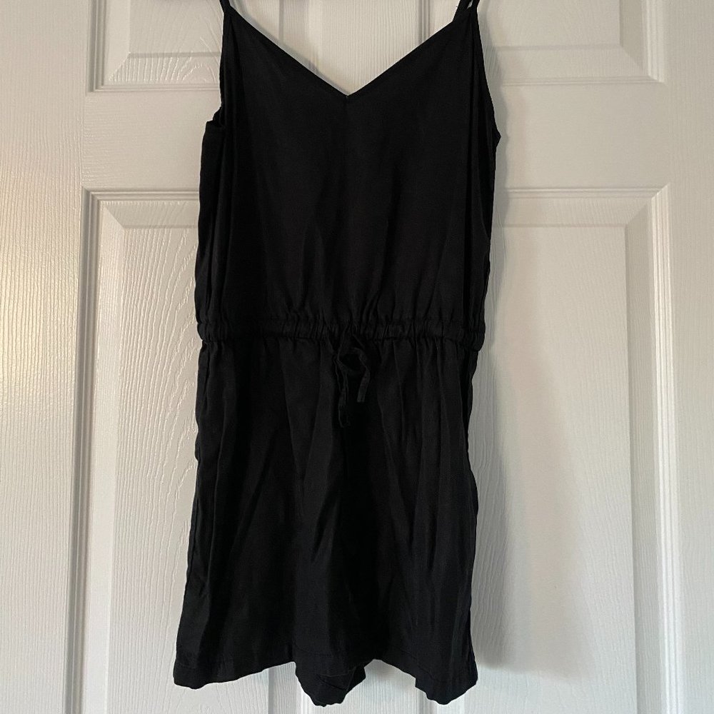 Like New Aritzia Wilfred Romper, Black XS, Comfy & Casual Romper,